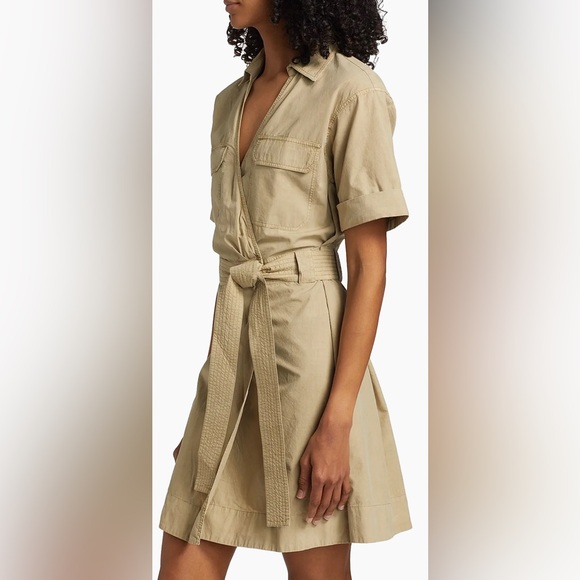 Rails Natalie Trench Cotton Utility Dress Size XS NWT - Picture 15 of 16